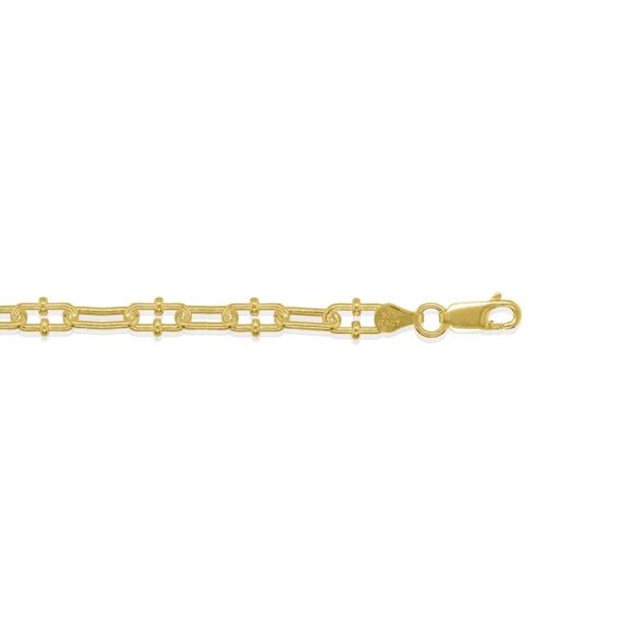 NWT Aurora Granchio Chain Bracelet // 14kt Italian Gold Vermeil - Picture 2 of 6